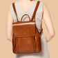 Mochila ELEGANCE CLASSIC Cuero Premium