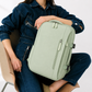Mochila Voyager Max USB para Mujer de Viaje Expandible | Verde