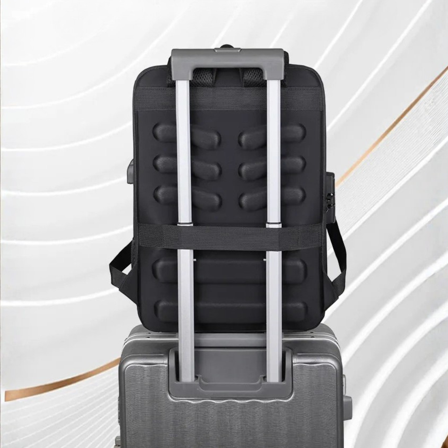Mochila Antirrobo Premium con Candado y Puerto USB
