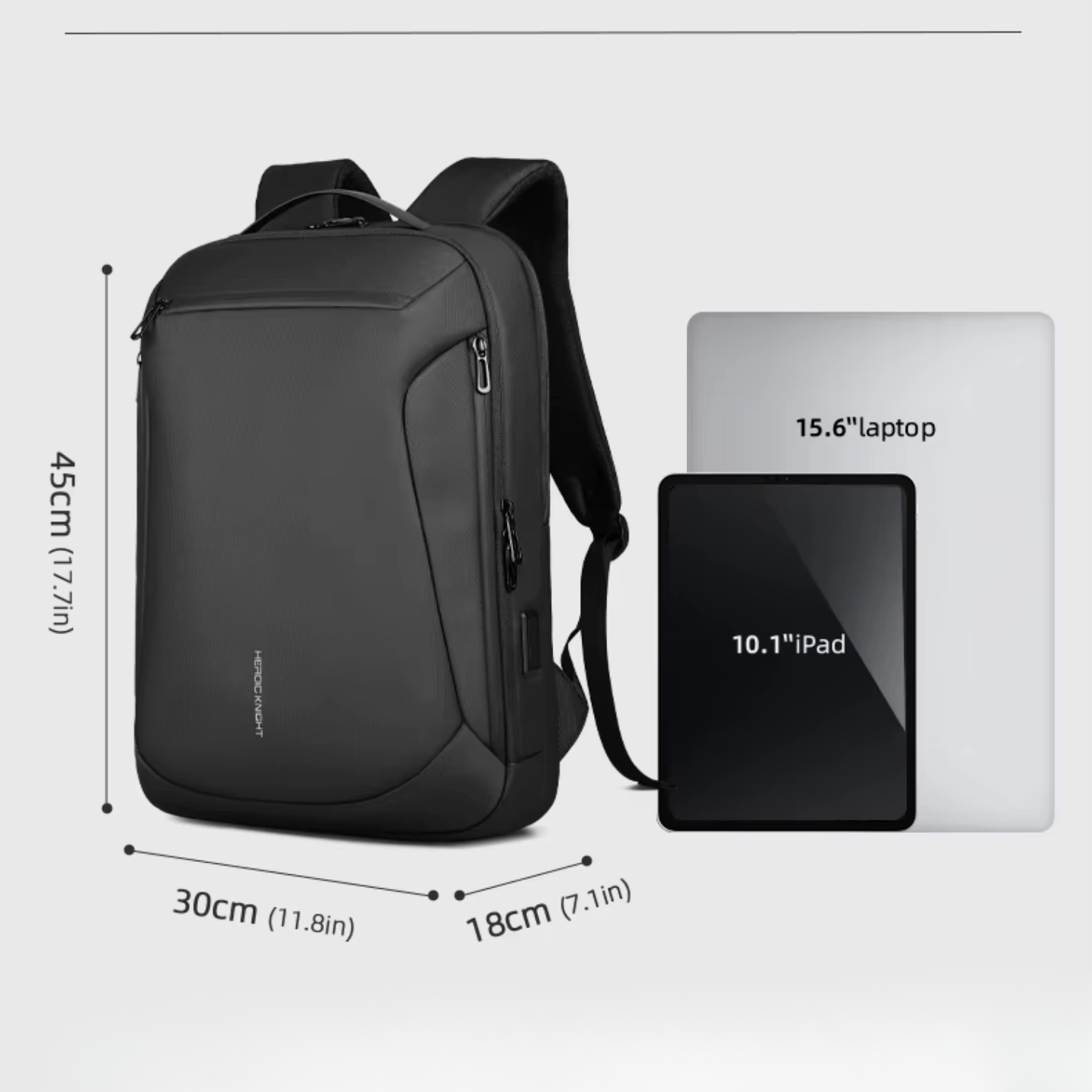 Mochila URBAN SHIELD PRO Antirrobo USB para Laptop