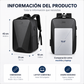 Mochila Antirrobo con Clave USB Impermeable para Laptop