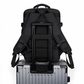 Mochila Voyager Max USB para Hombre de Viaje Expandible | Negro