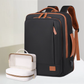 Mochila AERO TRAVEL PRO para Mujer Expandible USB