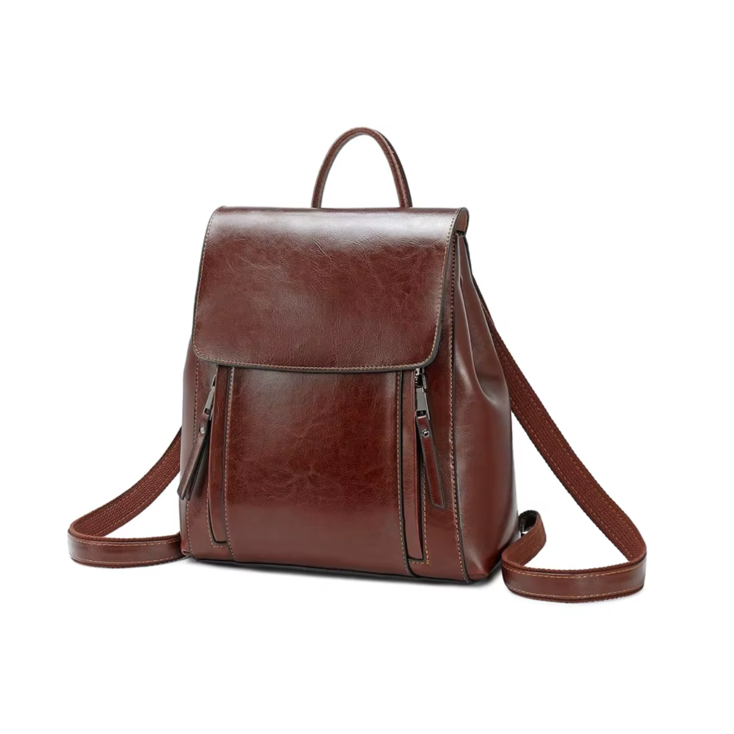 Mochila ELEGANCE CLASSIC Cuero Premium