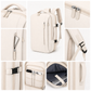 Mochila Voyager Max USB para Mujer de Viaje Expandible | Beige